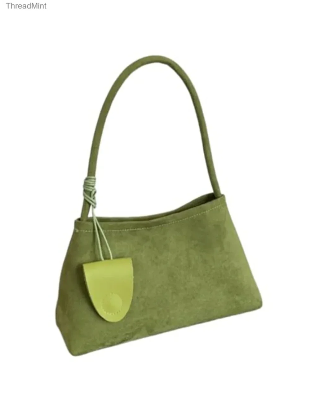 Suede Faux Leather Top Handle Satchel Hobo Purse Set with Zipper